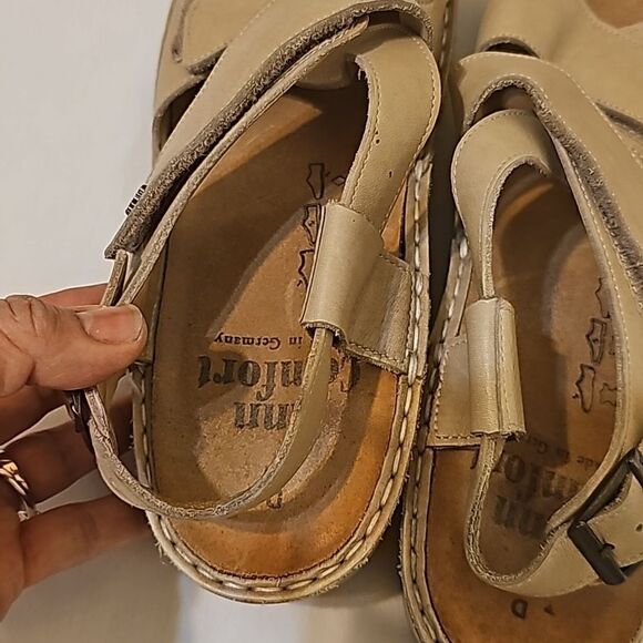 Finn Comfort Sandals Tan Fisherman Leather size 40 (10 us) - Picture 3 of 7